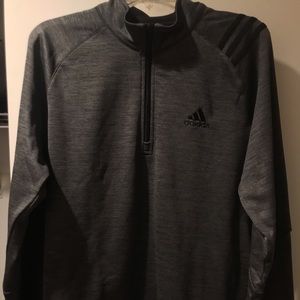 Adidas Men’s Medium 1/4 zipper Sweatshirt jacket